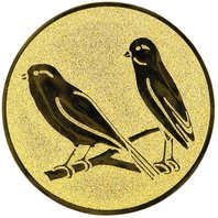 maxi emblém 50mm- zpěvné ptactvo