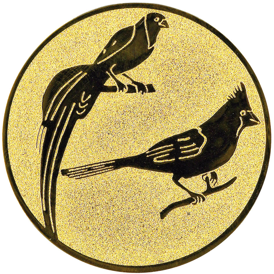 maxi emblém 50mm- rajští ptáci