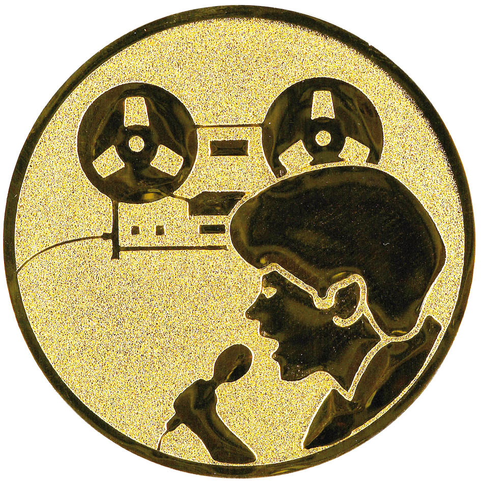 emblém 25mm - studio,karaoke