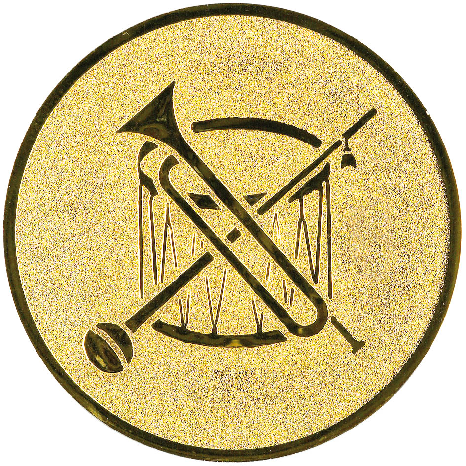 emblém 25mm - hudební nástroje