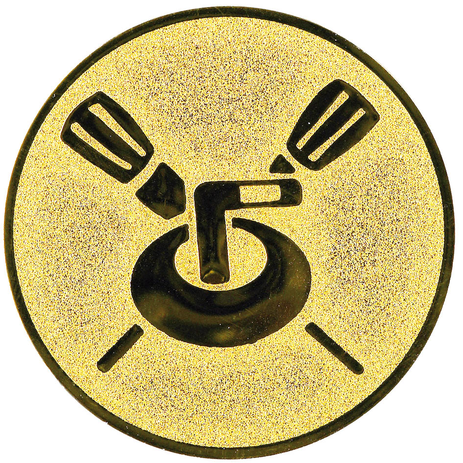 emblém 25mm - curling