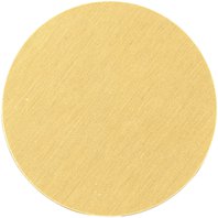 emblém 25mm- čistý hladký stříbrný