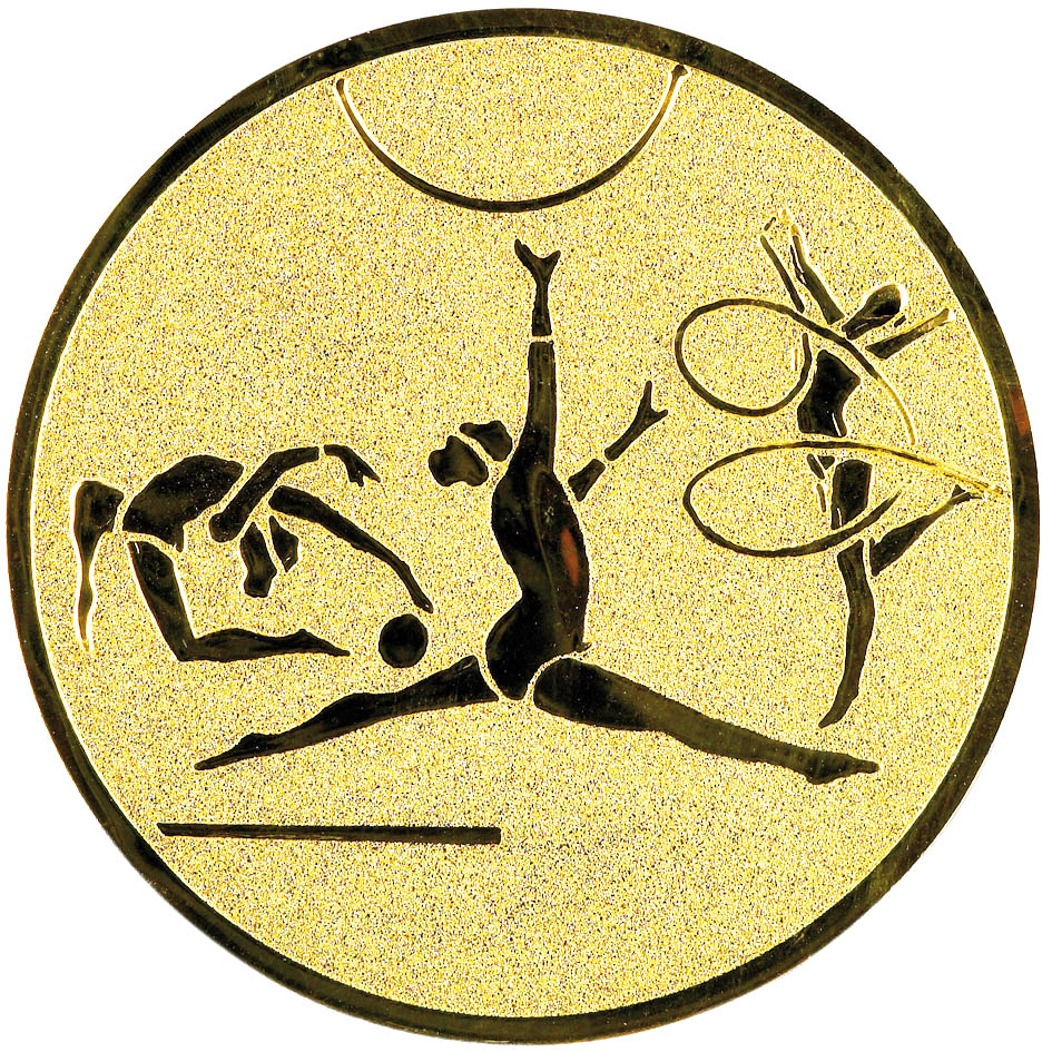 maxi emblém 50mm- moderní gymnastika