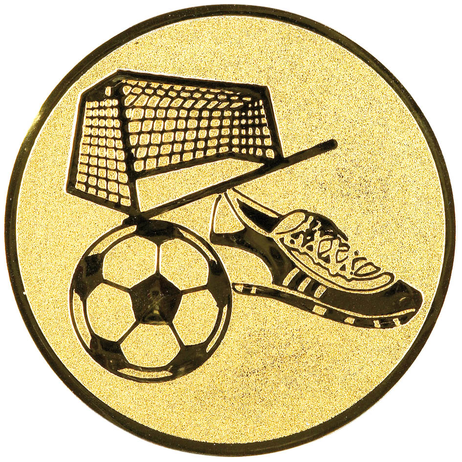 emblém 25mm-fotbal-branka, míč, kopačka