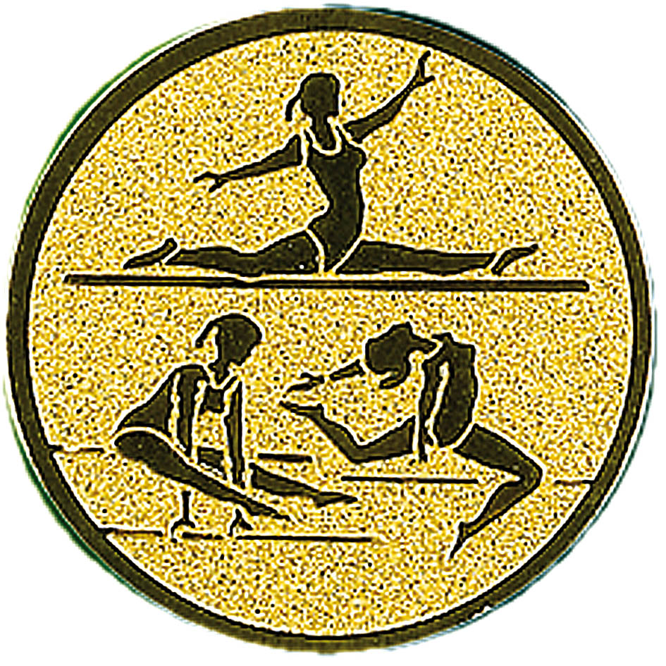 maxi emblém 50mm- gymnastika-ženy