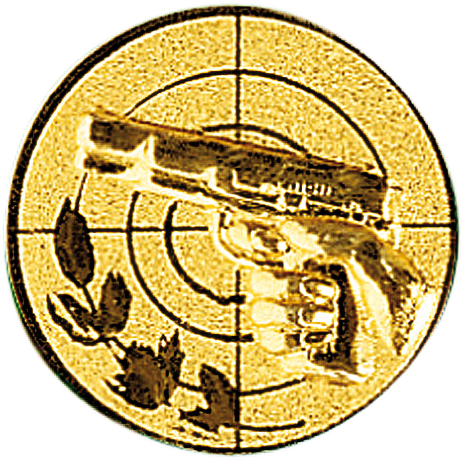 tvarovaný emblém 25mm - pistole
