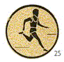 emblém 25mm - vytrvalostní běžec
