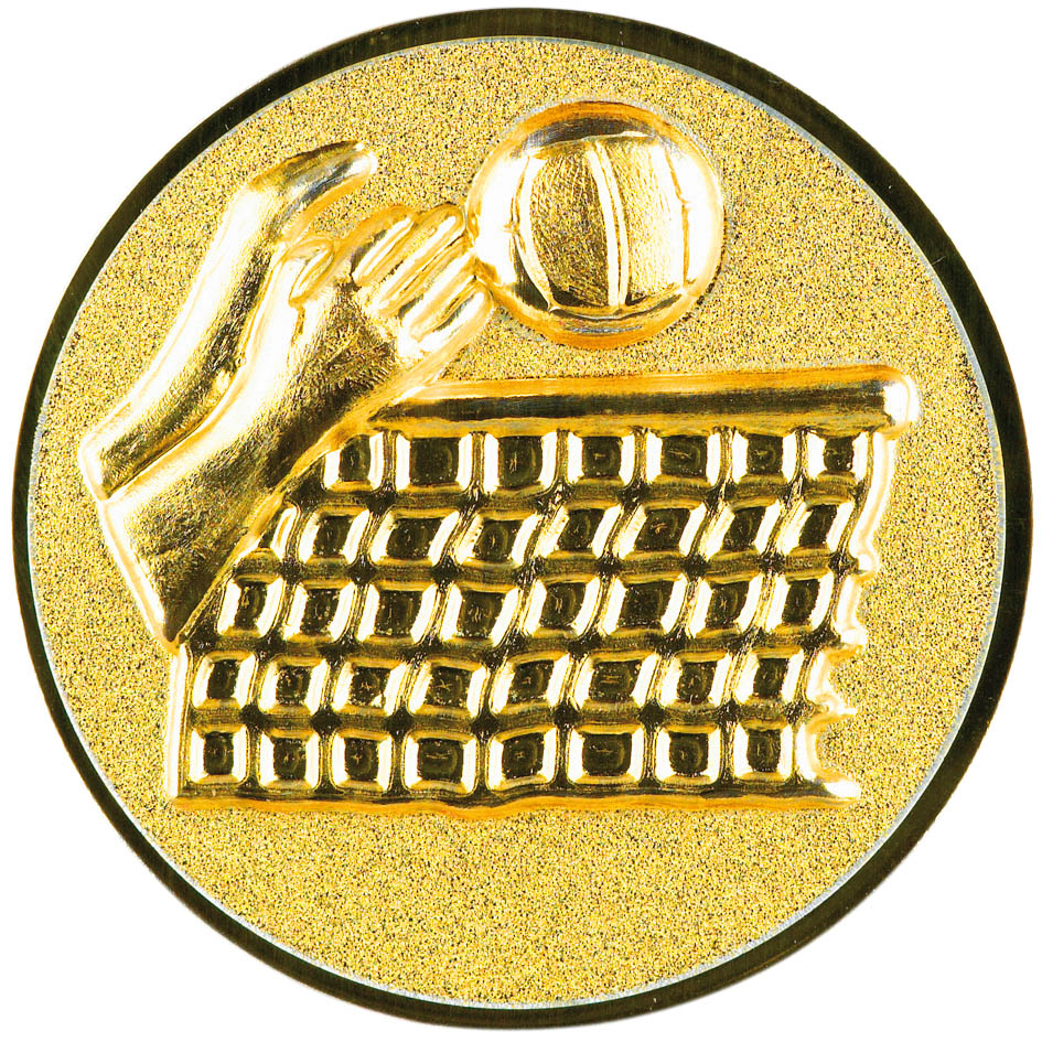 tvarovaný emblém 25mm-volejbal