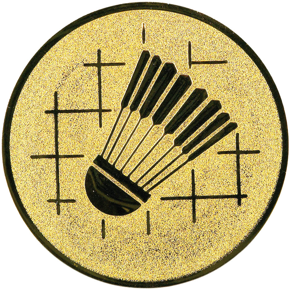maxi emblém 50mm- badminton