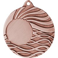 Medaile tlusté 50mm bronzová 391