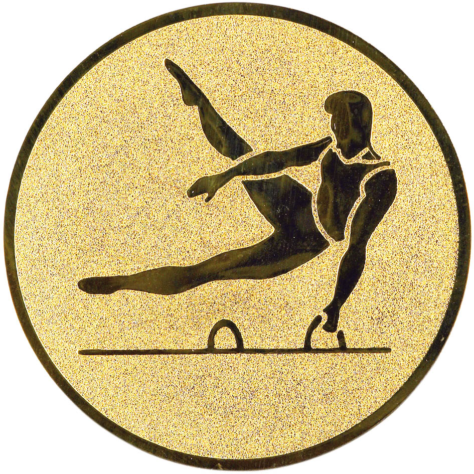 maxi emblém 50mm- gymnastika kůň