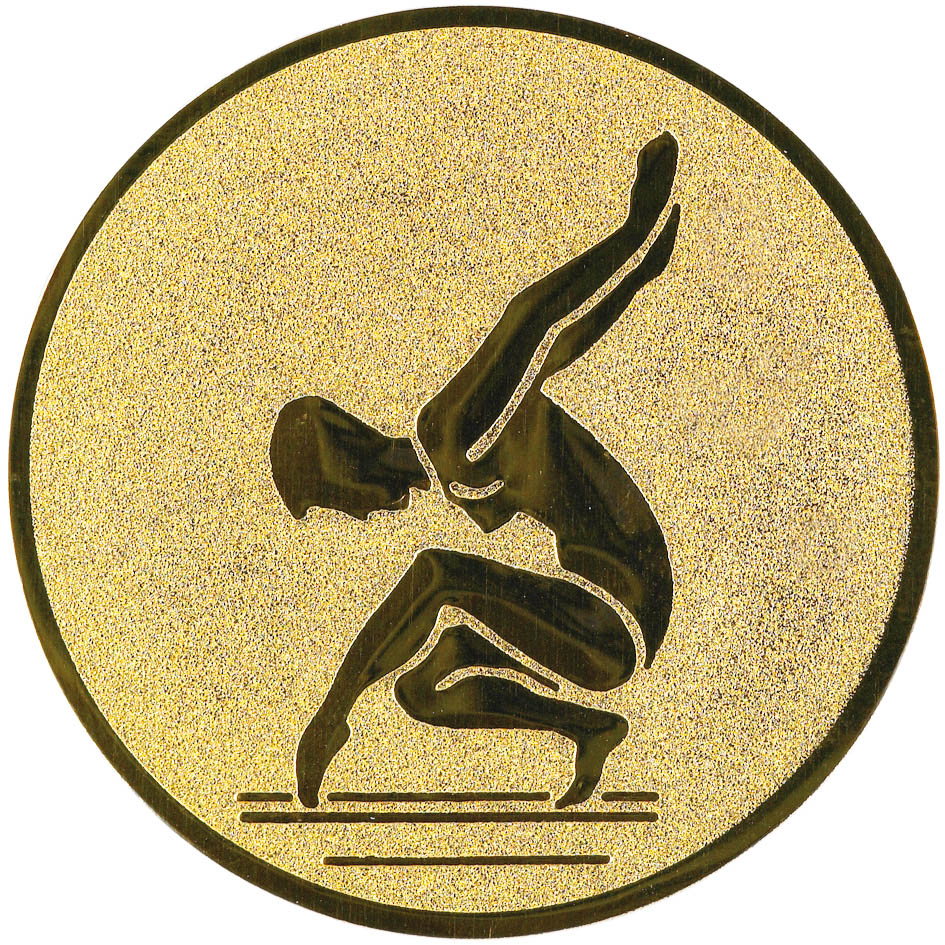 maxi emblém 50mm- gymnastika
