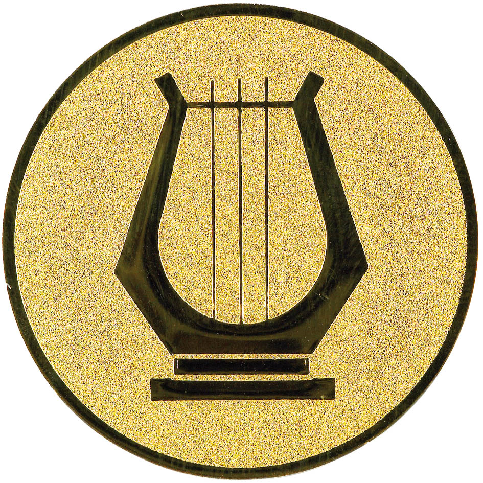 maxi emblém 50mm- harfa