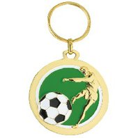 přívěsek fotbal - zlatý 5cm