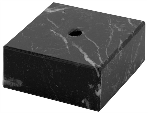 mramor černý kámen 7,5x2cm
