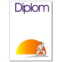 Diplom - karate