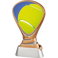 Plaketa zelený tenisový míček 16cm