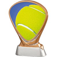 Plaketa zelený tenisový míček 13cm