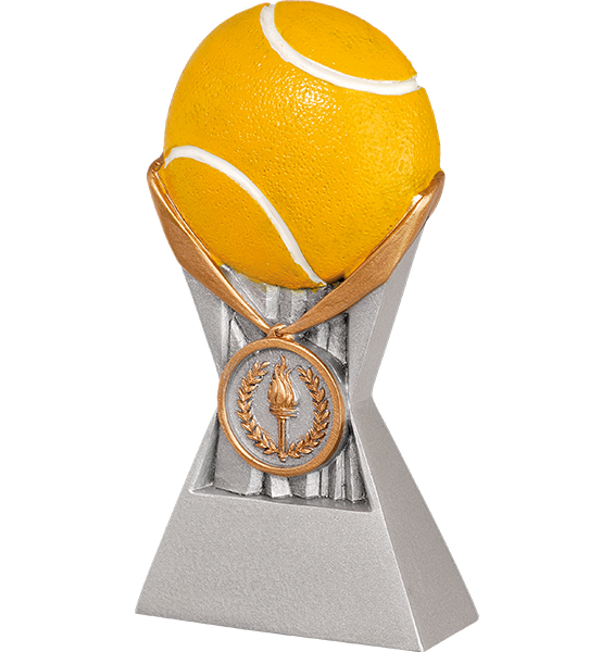Plaketa žlutý tenisový míček 12,5cm