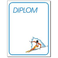 Diplom - lyžování sjezd