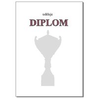 Diplom - univerzální s pohárem