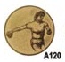 maxi emblém 50mm - hod diskem žena