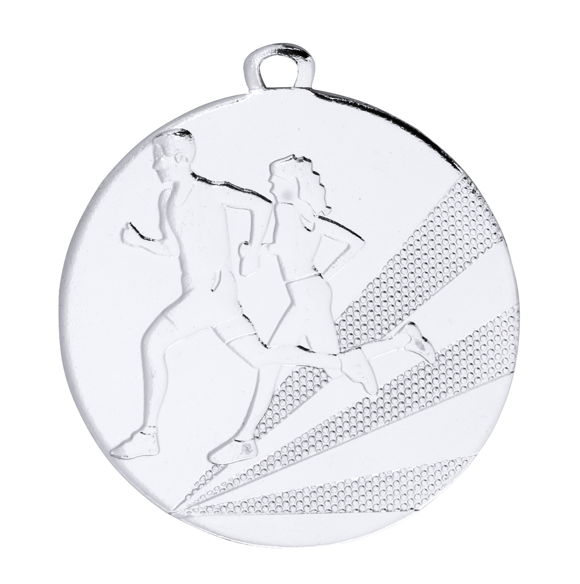 Medaile 50mm běh stříbrná m012