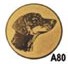 emblém 25mm - pes jezevčík