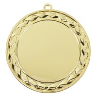 Medaile 70mm zlatá m008z